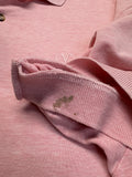 90s Valentino Polo Shirt Basic Rosa XL-XXL
