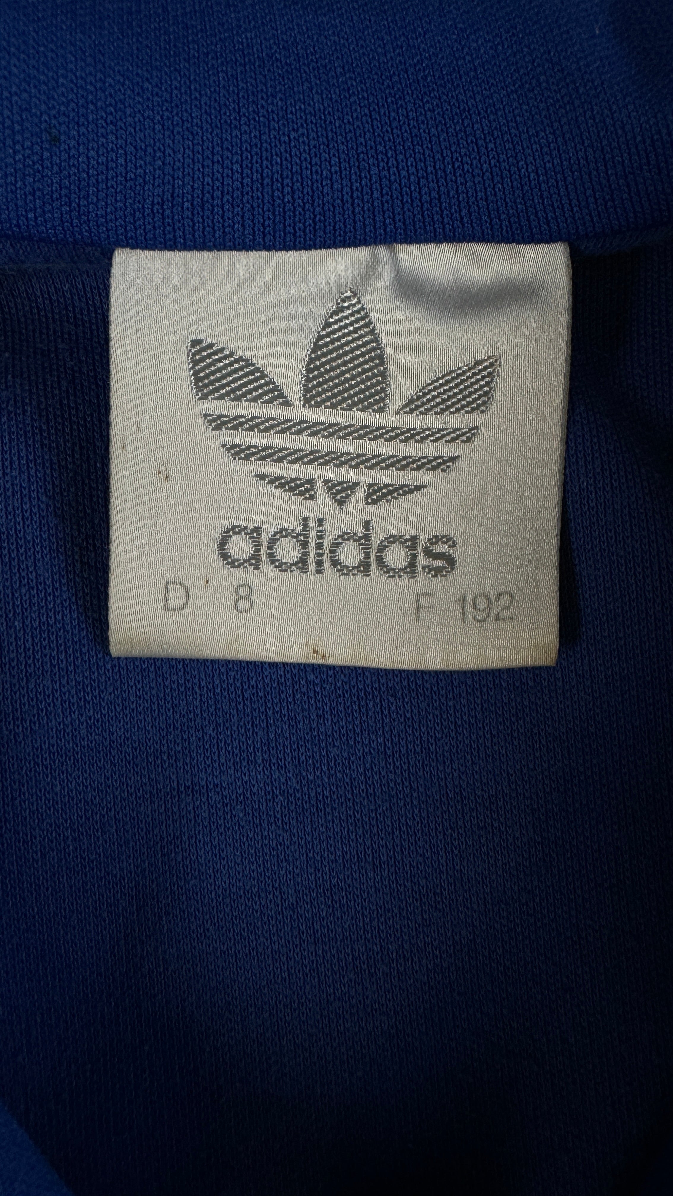 Vintage Adidas Sportjacke 90s Made In Bulgaria Blau D8 L-XL