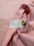 90s Valentino Polo Shirt Basic Rosa XL-XXL