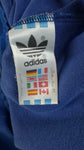 Vintage Adidas Sportjacke 90s Made In Bulgaria Blau D8 L-XL