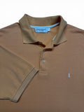 90s Yves Saint Laurent Polo Shirt Basic Ocker XL