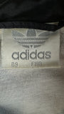 Vintage Adidas Sportjacke 90s "Team" Nylon Schwarz Lila D9 XL-XXL