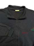 90s Adidas Full Zip Sweater Dunkelblau XL-XXL