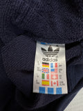 90s Adidas Full Zip Sweater Dunkelblau XL-XXL