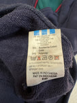 90s Adidas Full Zip Sweater Dunkelblau XL-XXL