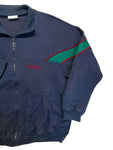 90s Adidas Full Zip Sweater Dunkelblau XL-XXL