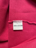 90s Iceberg Sport Polo Shirt "Sailing Silently" Used Faded Rot XL