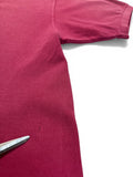 90s Iceberg Sport Polo Shirt "Sailing Silently" Used Faded Rot XL