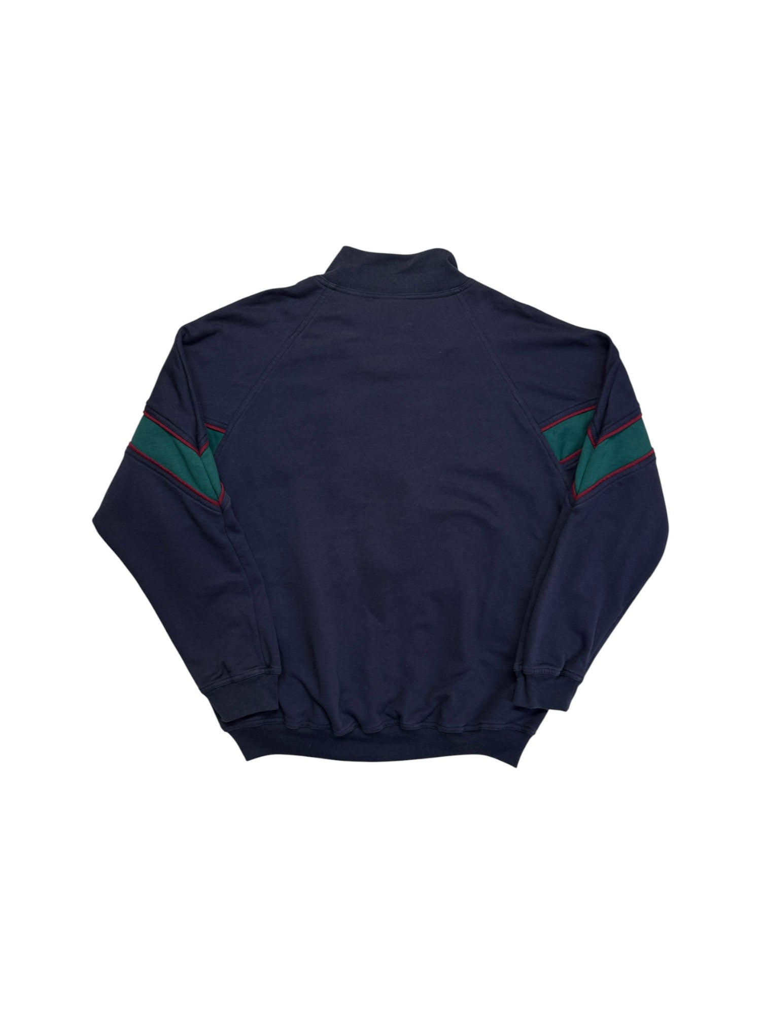 90s Adidas Full Zip Sweater Dunkelblau XL-XXL