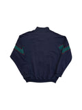 90s Adidas Full Zip Sweater Dunkelblau XL-XXL