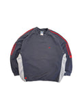 2000 Adidas Sweater Mit Kordelzug Grau M