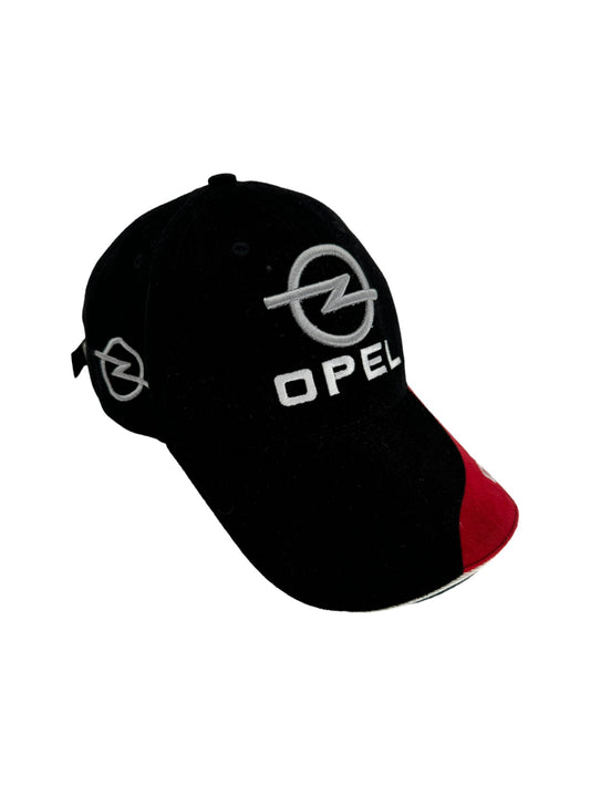 Opel Cap Racing Sport Tag Schwarz Rot One Size