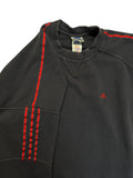 2000 Adidas Sweater Mit Kordelzug Grau M