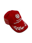Vintage PPM Cap 90s Michael Schuhmacher x Deutsche Vermögenberatung x Ferrari Rot One Size