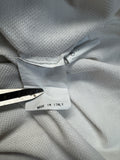 90s MCM Polo Shirt Boxy Basic Weiß L-XL