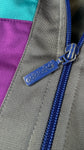 Vintage Adidas Sportjacke 80s Blau Türkis D5 M