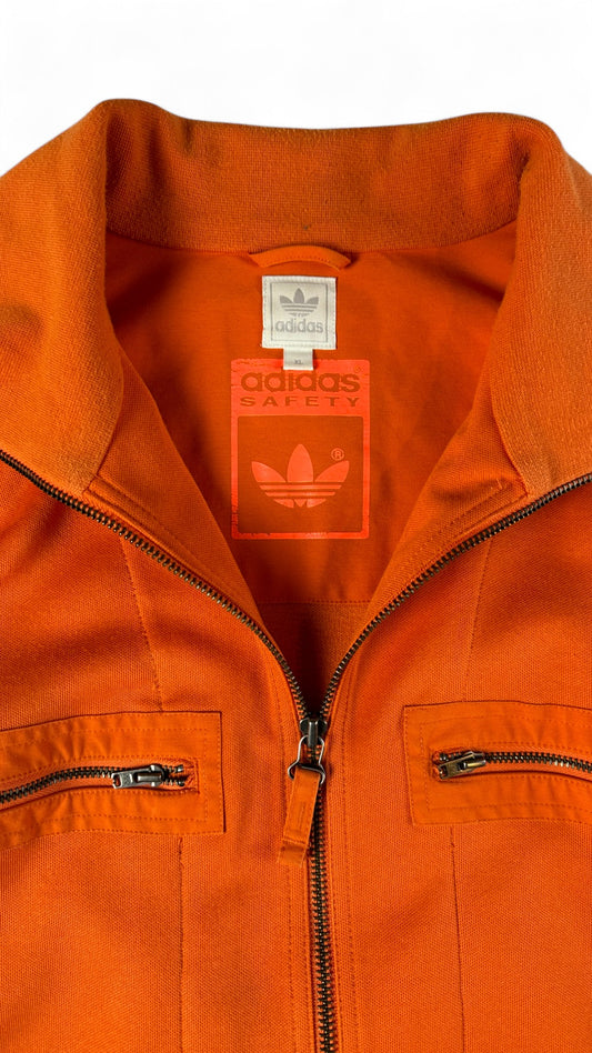 Adidas Jacke 2005 "Safety" Workwear Orange XL