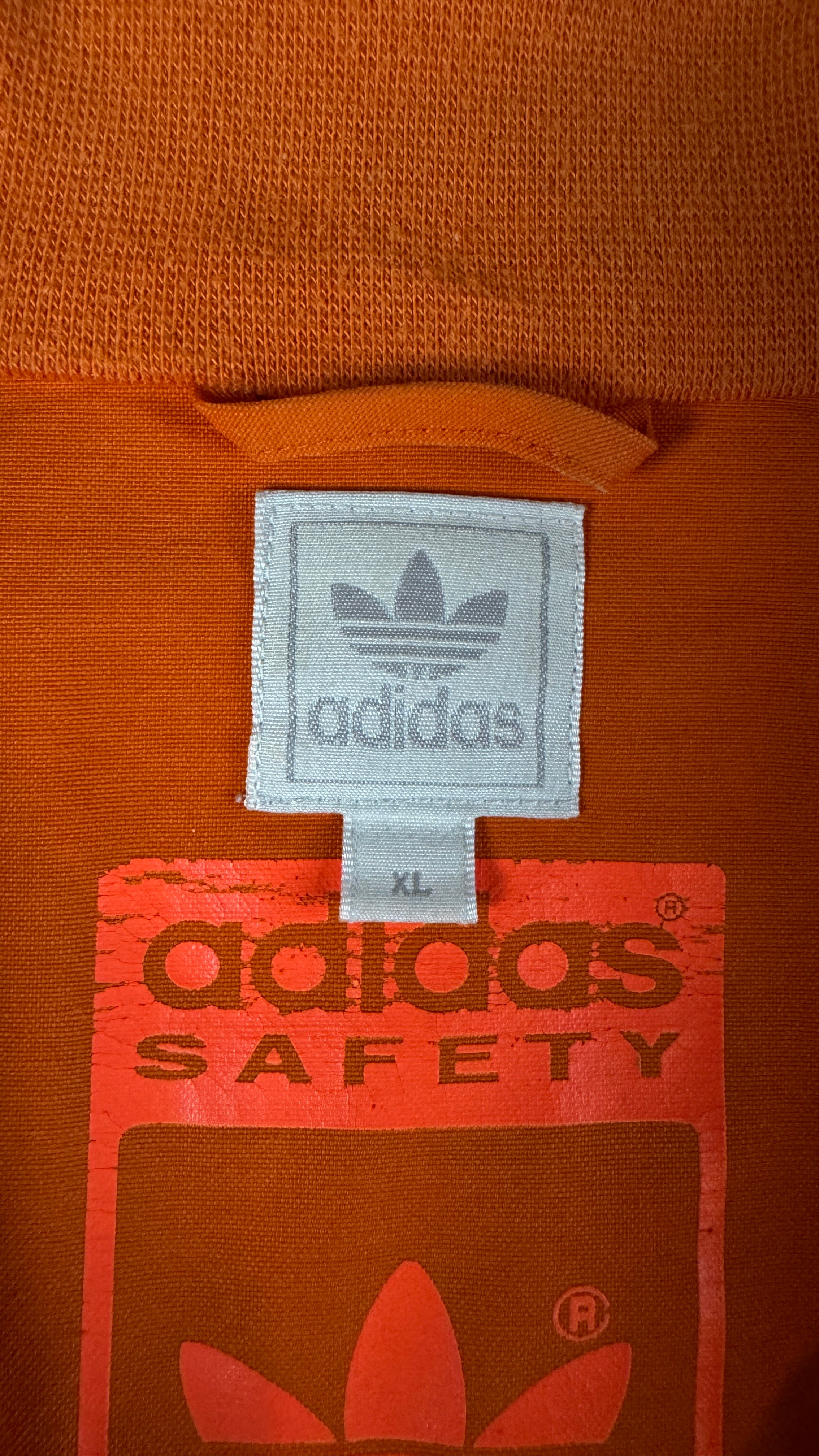 Adidas Jacke 2005 "Safety" Workwear Orange XL
