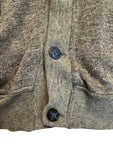 90s Valentino Cardigan Braun Grau M-L