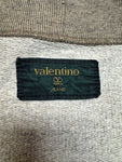 90s Valentino Cardigan Braun Grau M-L