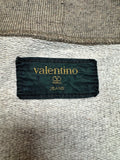 90s Valentino Cardigan Braun Grau M-L