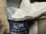 90s Valentino Cardigan Braun Grau M-L