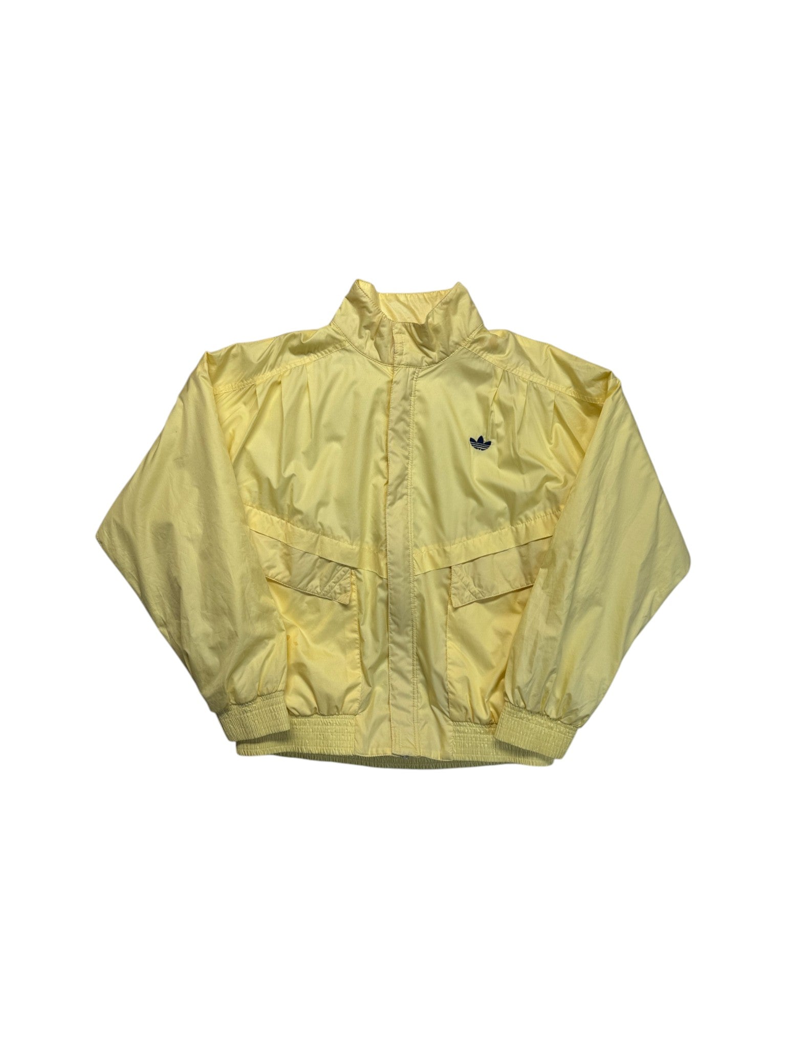 80s Adidas Sportanzug Frottee Futter Made In West Germany Gelb 48/S