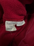 Rare! 1986 Iceberg Sweater Polo-Kragen Tin Tin Made In Italy Rot M-L