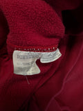 Rare! 1986 Iceberg Sweater Polo-Kragen Tin Tin Made In Italy Rot M-L
