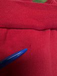 Rare! 1986 Iceberg Sweater Polo-Kragen Tin Tin Made In Italy Rot M-L