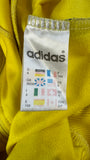 Vintage Adidas Sportjacke 90s Firebird Gelb D4 S-M