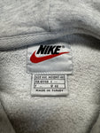 90s Nike Hoodie Basic Blank Grau XXL