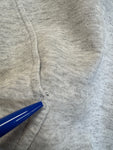 90s Nike Hoodie Basic Blank Grau XXL
