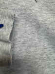 90s Nike Hoodie Basic Blank Grau XXL