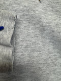 90s Nike Hoodie Basic Blank Grau XXL