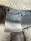 90s Nike Hoodie Basic Blank Grau XXL