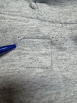 90s Nike Hoodie Basic Blank Grau XXL