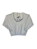 90s Nike Hoodie Basic Blank Grau XXL
