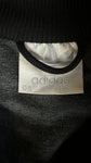 Vintage Adidas Sportjacke 90s Spellout Schwarz Blau D6 M
