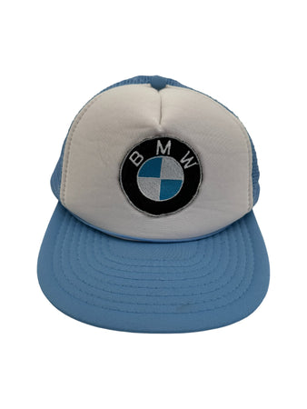 BMW Mesh Cap Basic Weiß Hellblau