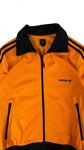 Adidas Sportjacke 2004 Retro Beckenbauer Damen Orange Schwarz 42 M