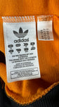 Adidas Sportjacke 2004 Retro Beckenbauer Damen Orange Schwarz 42 M