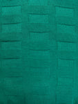90s Lacoste Strickpullover Textured Knit Made In France Grün L-XL