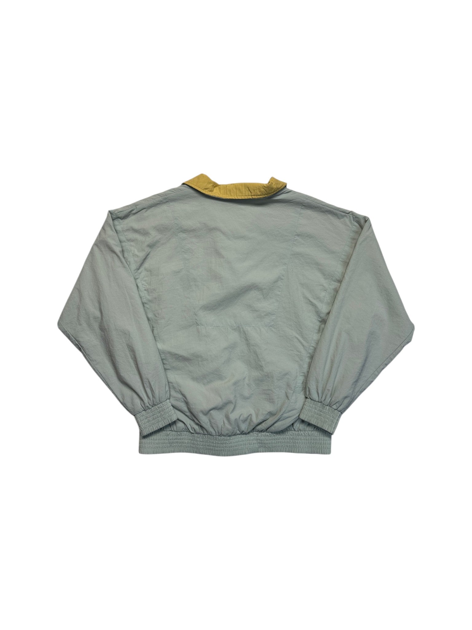 80s Adidas Damen Skianzug Deadstock Made In West Germany Frottee Futter Grau Gelb D42 L