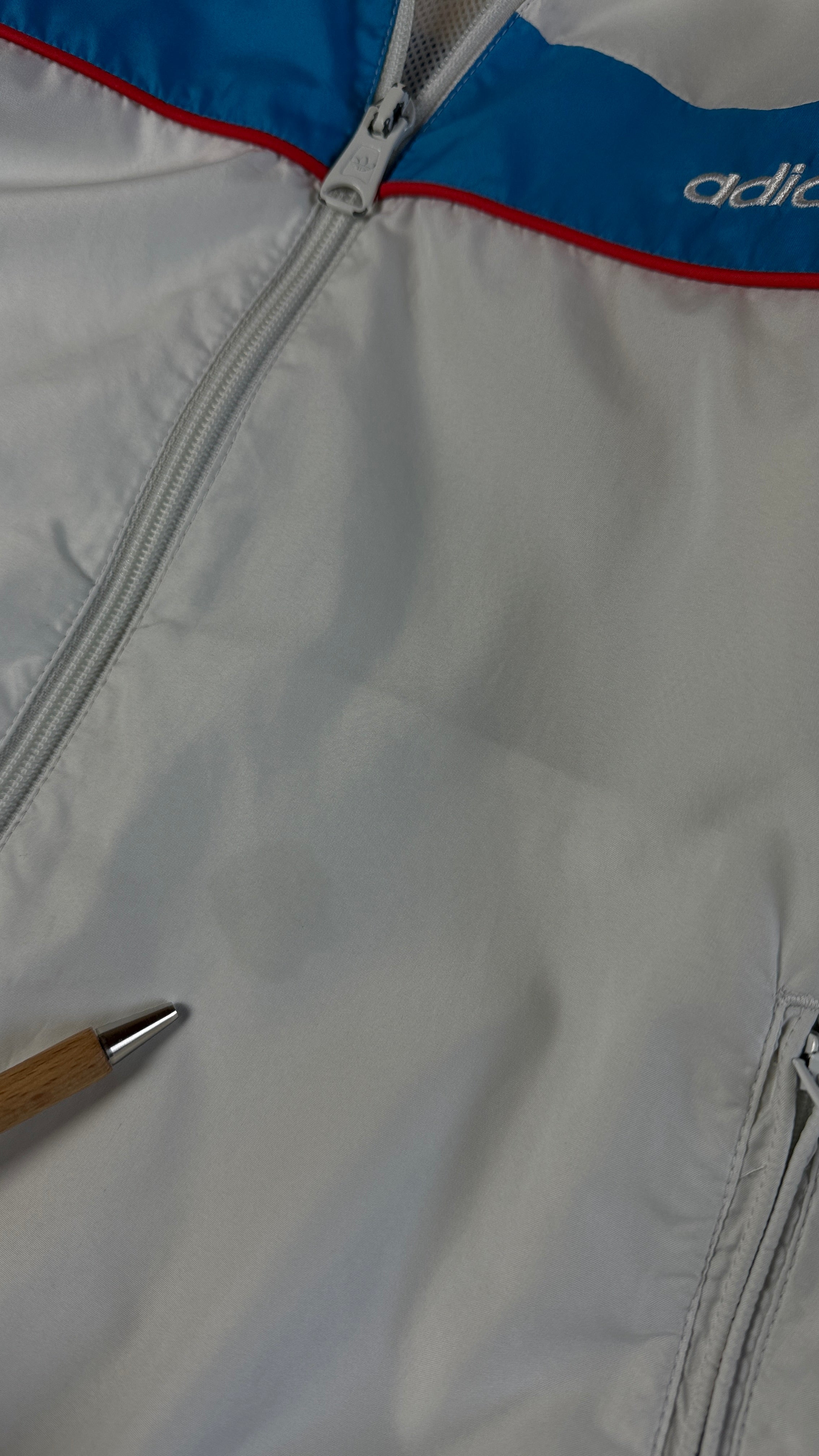 Adidas Sportjacke 2011 Vespa Weiß Blau M