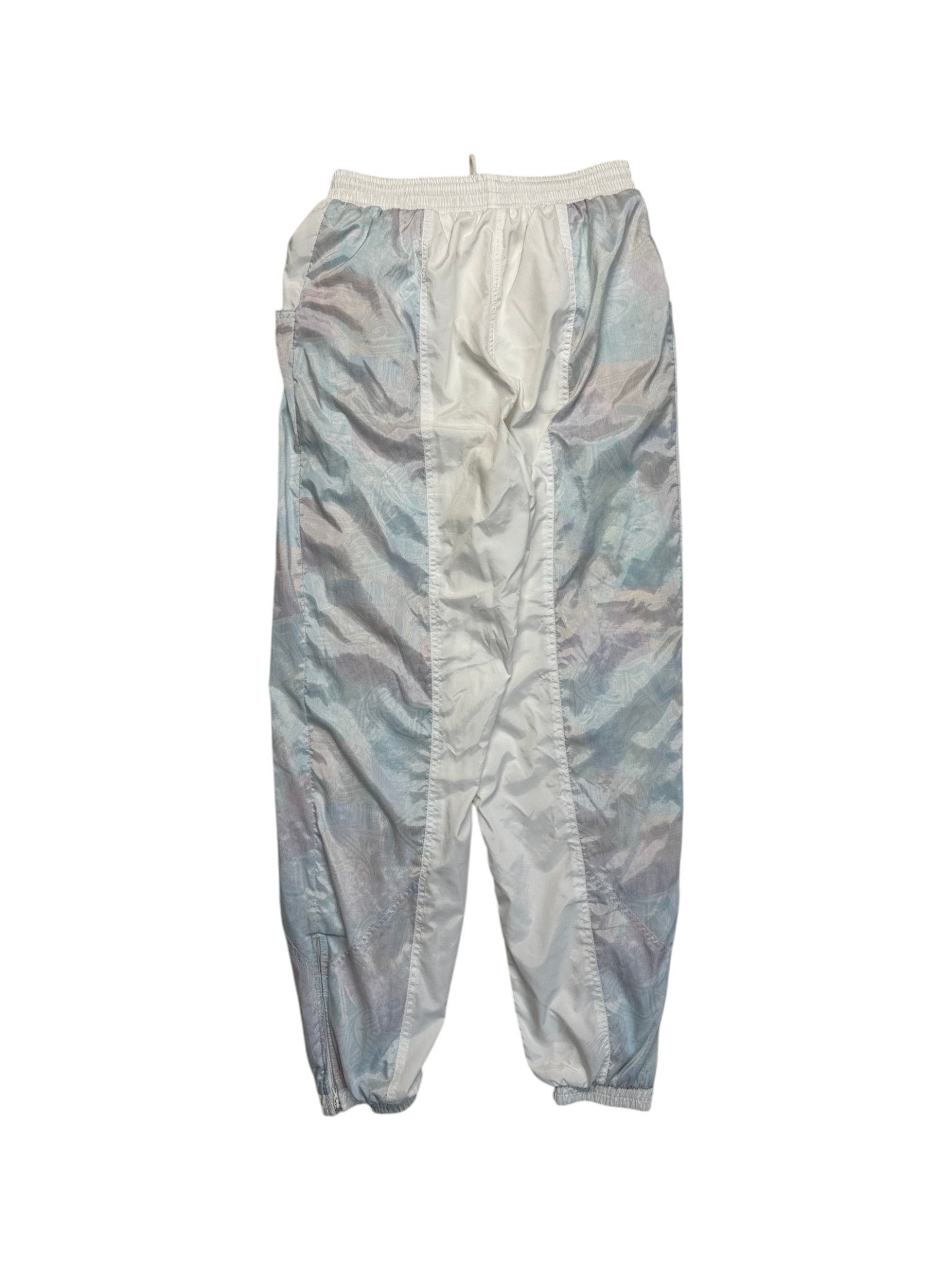 90s Adidas Damen Sportanzug Made In Poland Abstract Pattern Weiß 38 S