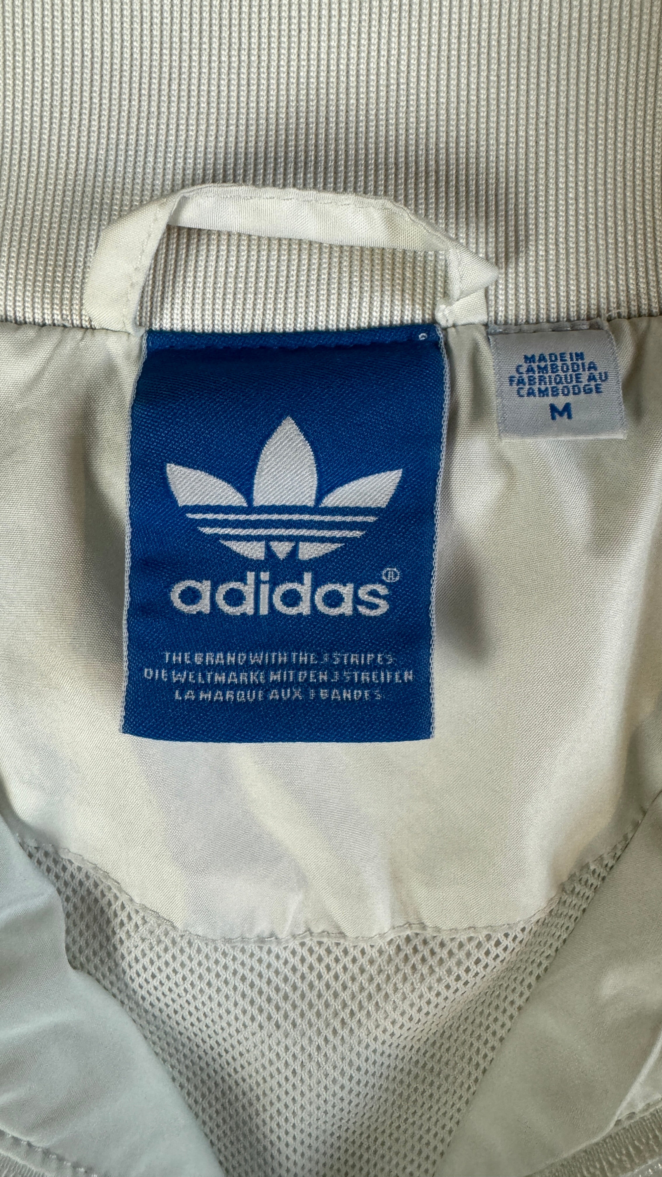 Adidas Sportjacke 2011 Vespa Weiß Blau M