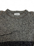 90s J.C. de Castelbajac Pour Iceberg Strickpullover Wolle Made In Italy Braun Grau M