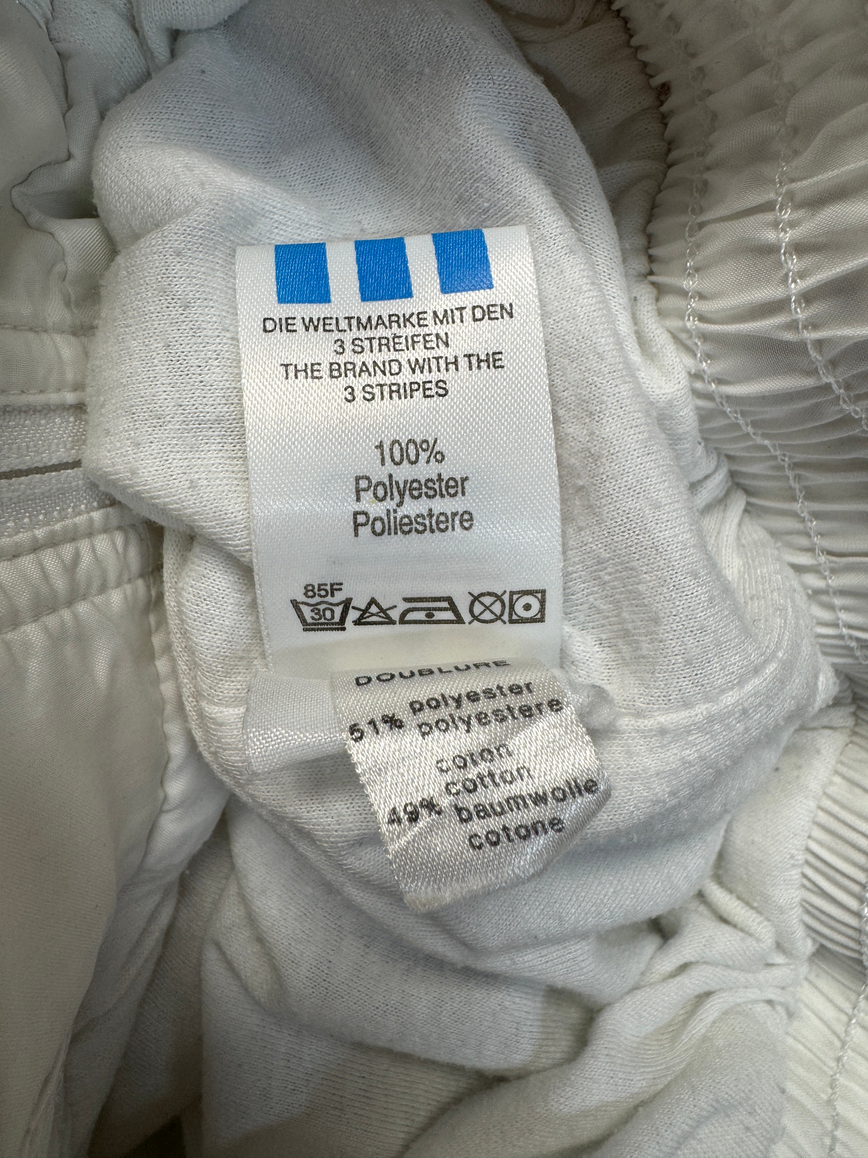 90s Adidas Damen Sportanzug Made In Poland Abstract Pattern Weiß 38 S