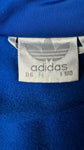 Vintage Adidas Sportjacke 90s Training Blau Schwarz D6 M